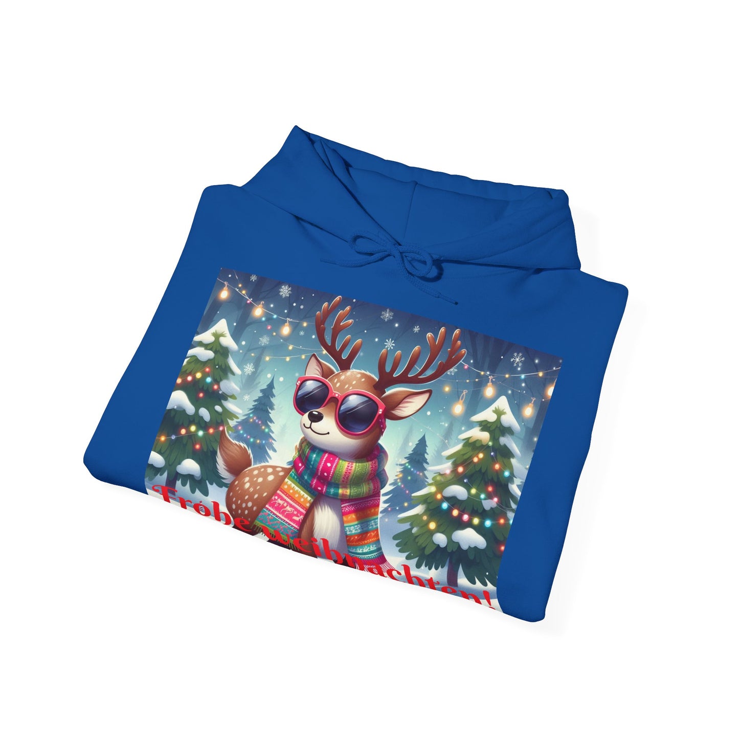 XXXL+ | Women's Hooded Sweatshirt - Frohe Weihnachten!