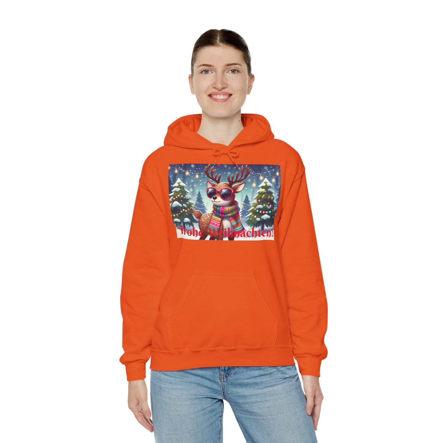 Women's Hooded Sweatshirt - Frohe Weihnachten!