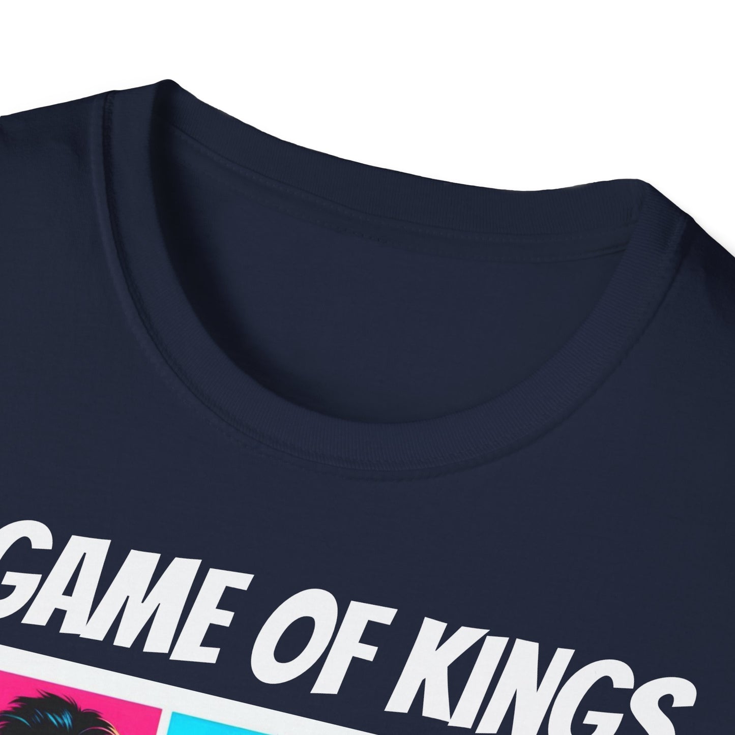 Men's T-Shirt | A Game of Kings. A Game for Kings | Bold & Stylish | Chess Themed | Men's Softstyle T-Shirt