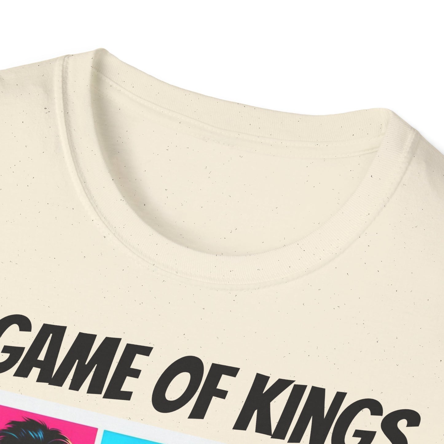 Men's T-Shirt | A Game of Kings. A Game for Kings | Bold & Stylish | Chess Themed | Men's Softstyle T-Shirt