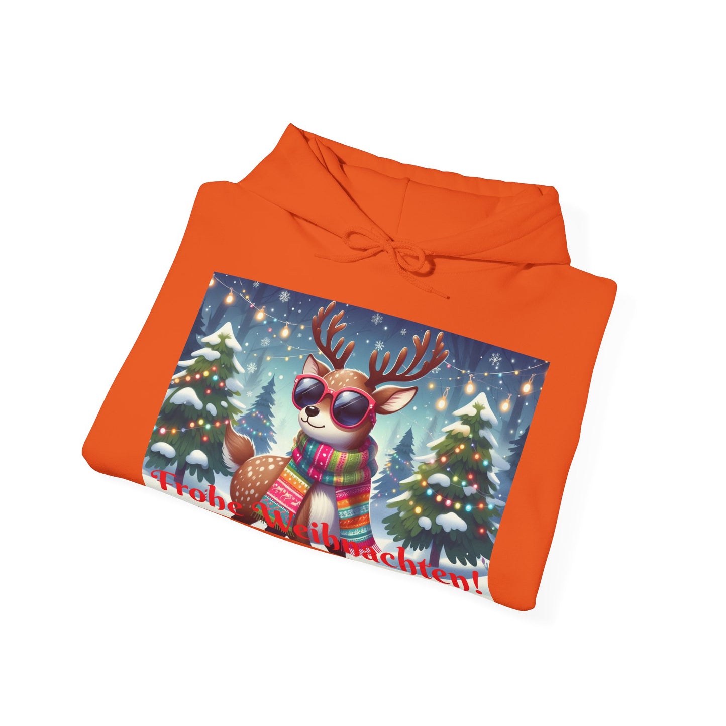 Women's Hooded Sweatshirt - Frohe Weihnachten!