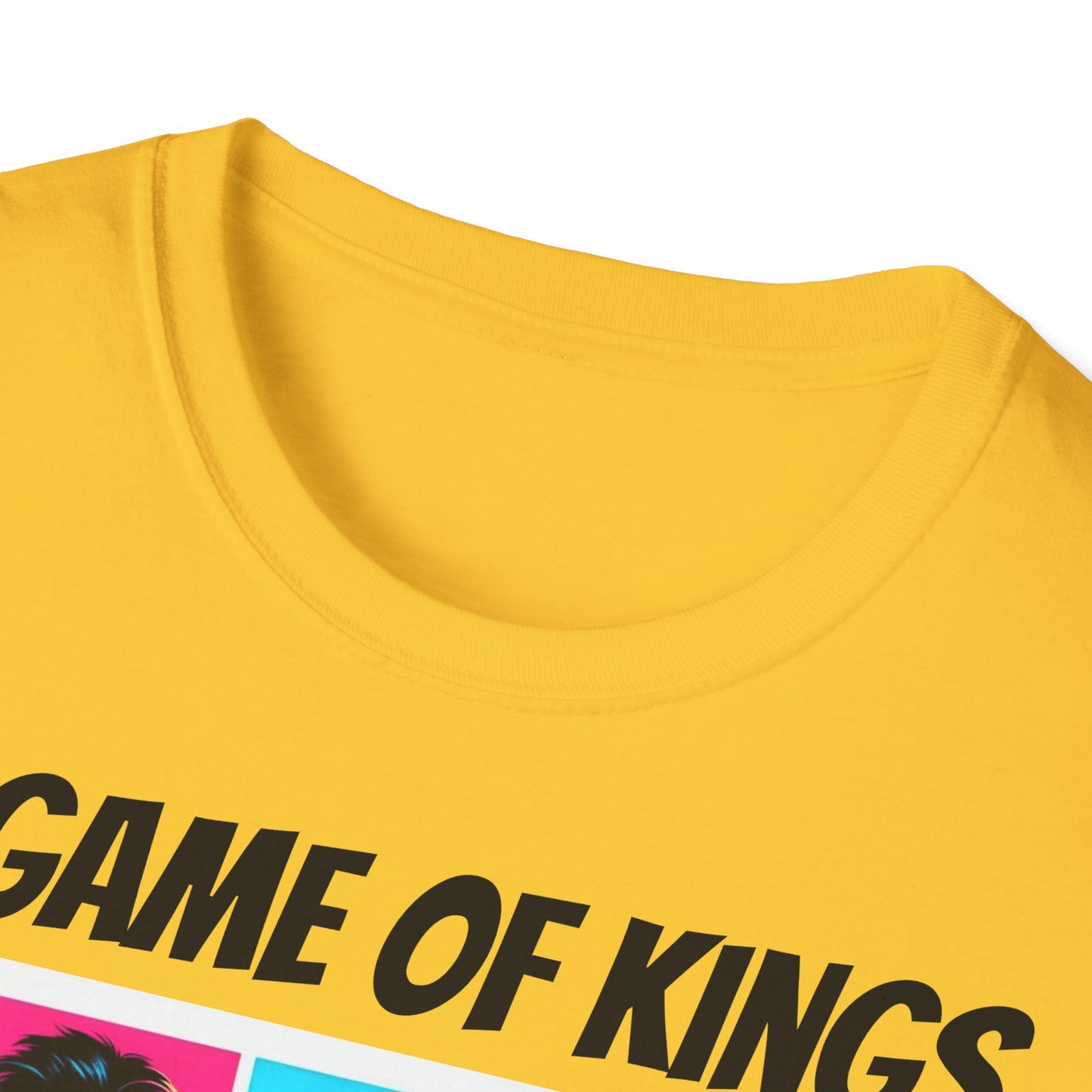 Men's T-Shirt | A Game of Kings. A Game for Kings | Bold & Stylish | Chess Themed | Men's Softstyle T-Shirt