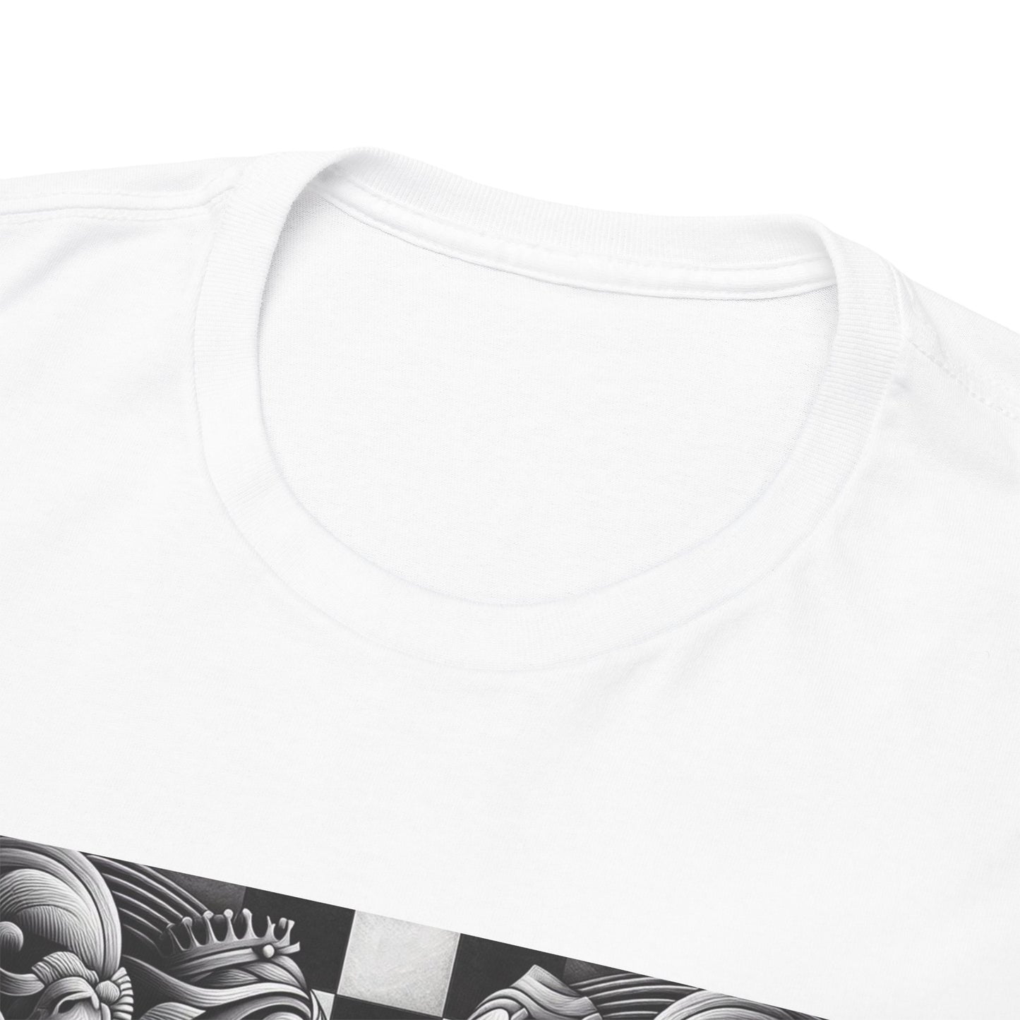 Women's T-Shirt | Strategize. Execute. Dominate. T-shirt | Bold | Chess themed | Women's Heavy Cotton Tee