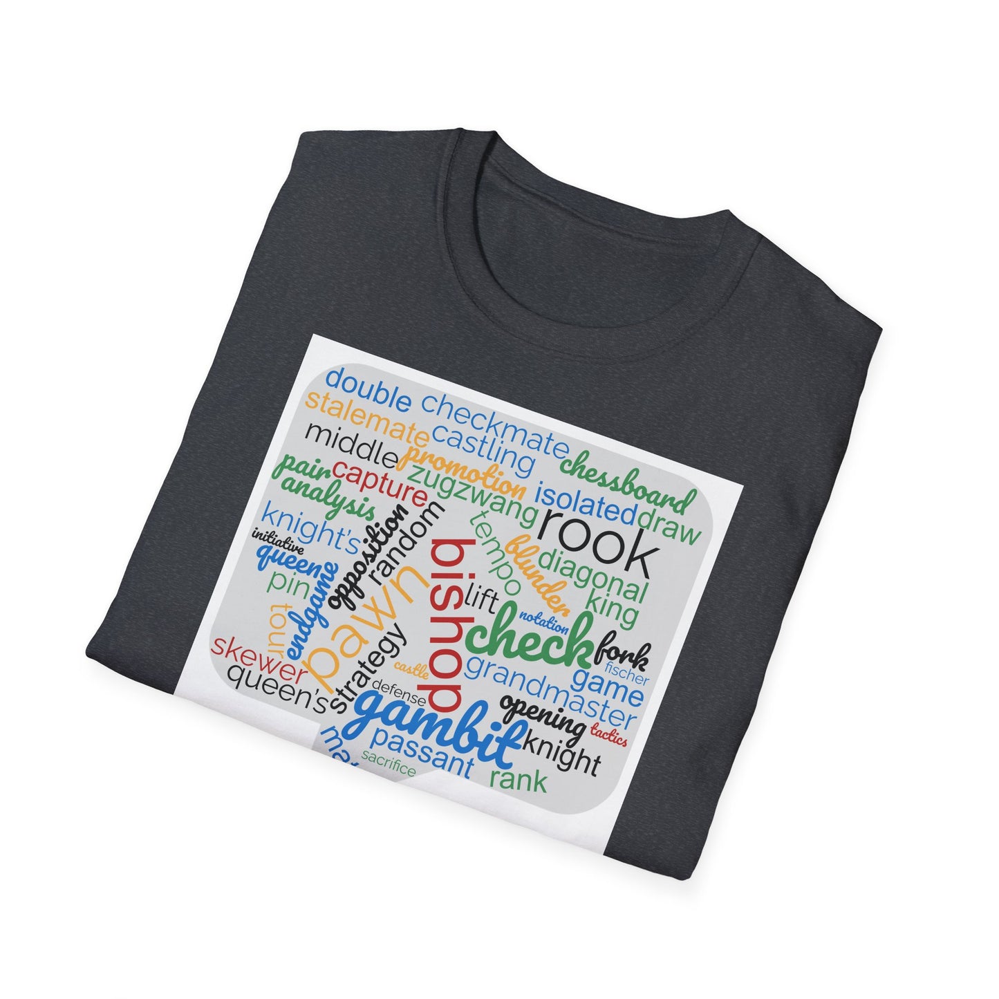 Women's T-Shirt | Quick Reference for Chess Talk | Funny | Chess themed | Women's Softstyle T-Shirt