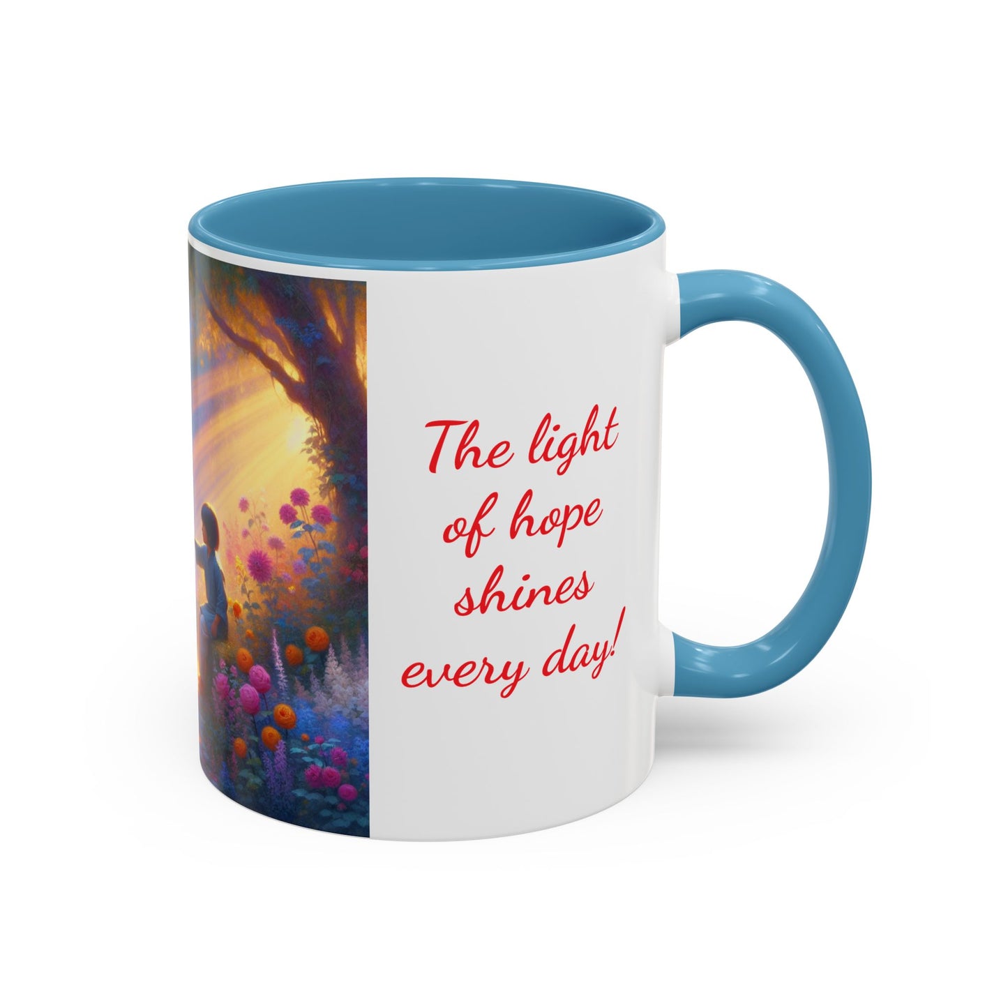 Coffee Mug | Light of Hope | Accent Coffee Mug