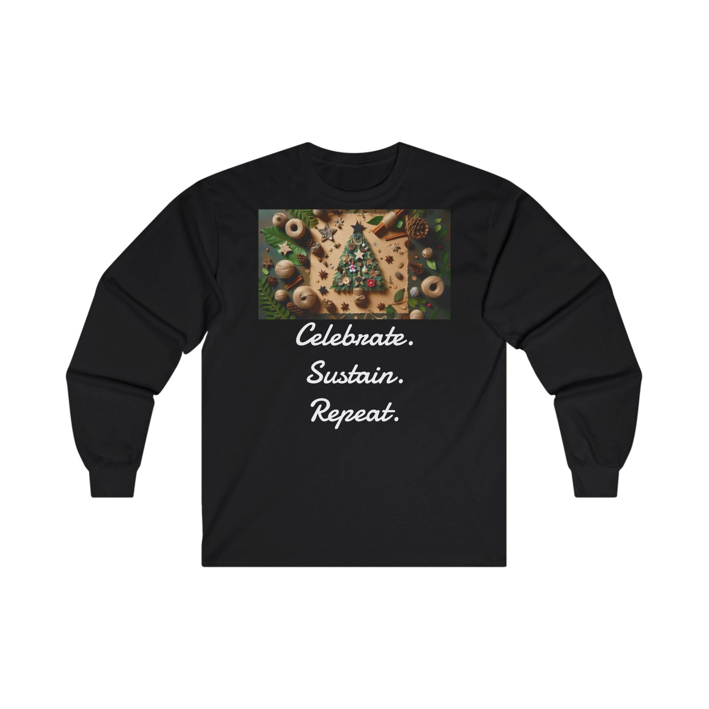 Teen Girls' Long Sleeve Tee - Celebrate. Sustain. Repeat.