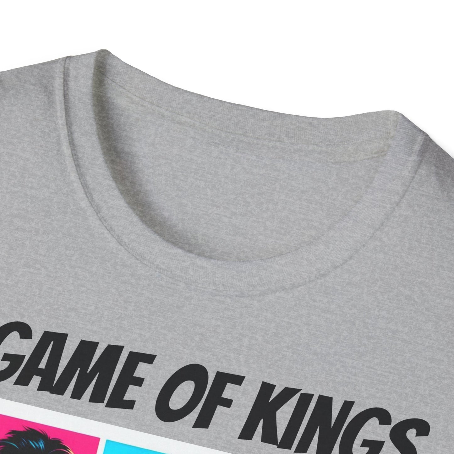 Men's T-Shirt | A Game of Kings. A Game for Kings | Bold & Stylish | Chess Themed | Men's Softstyle T-Shirt