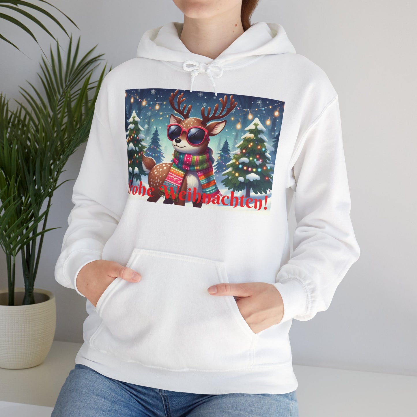 Women's Hooded Sweatshirt - Frohe Weihnachten!