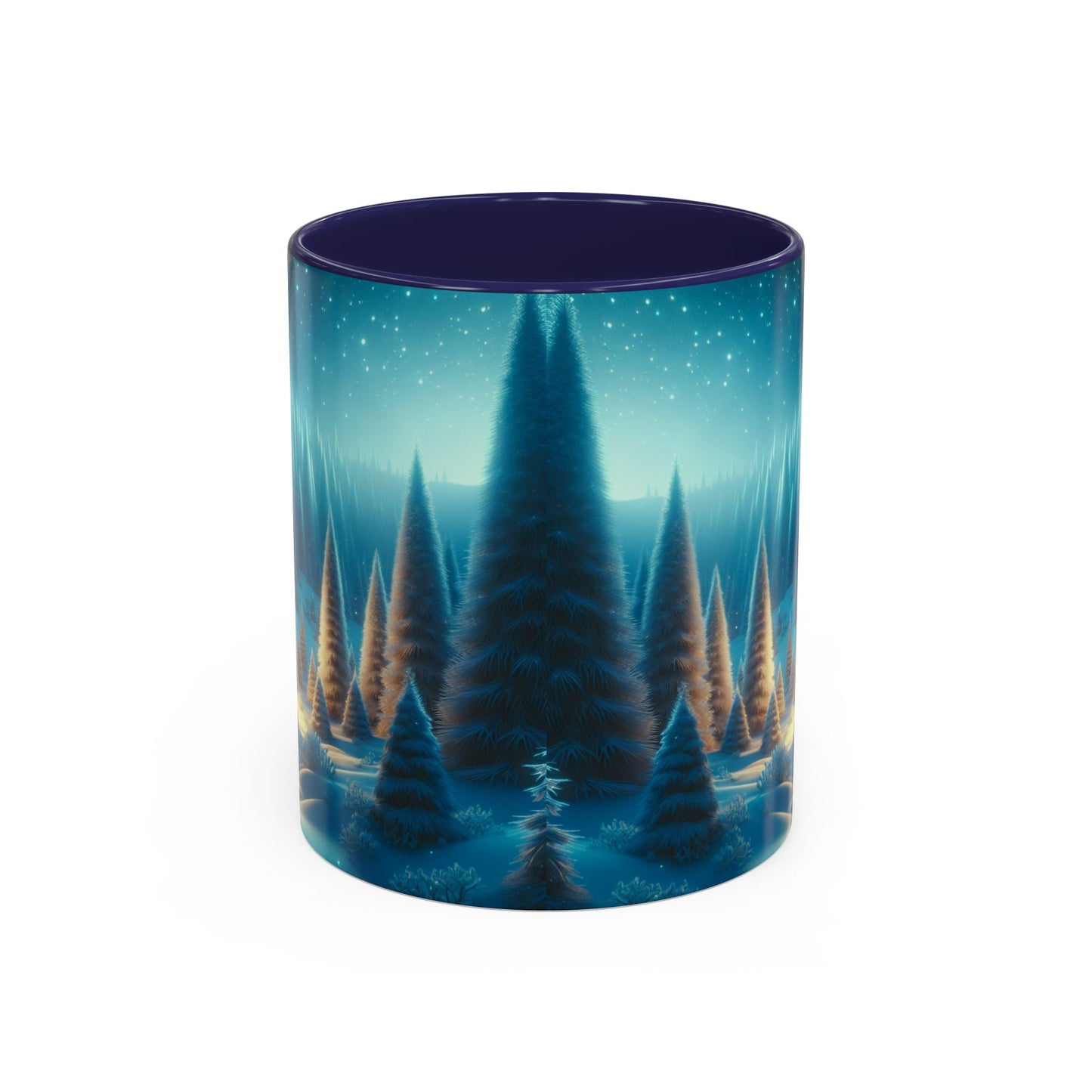 Coffee Mug Snowy Forest Scene