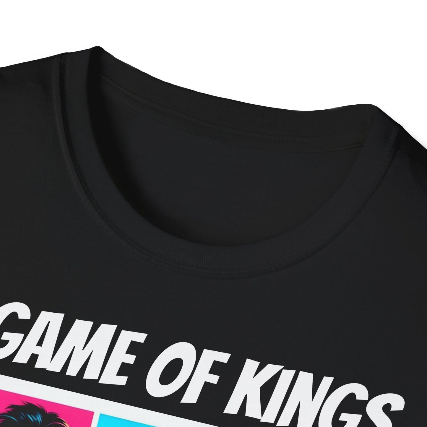 Men's T-Shirt | A Game of Kings. A Game for Kings | Bold & Stylish | Chess Themed | Men's Softstyle T-Shirt