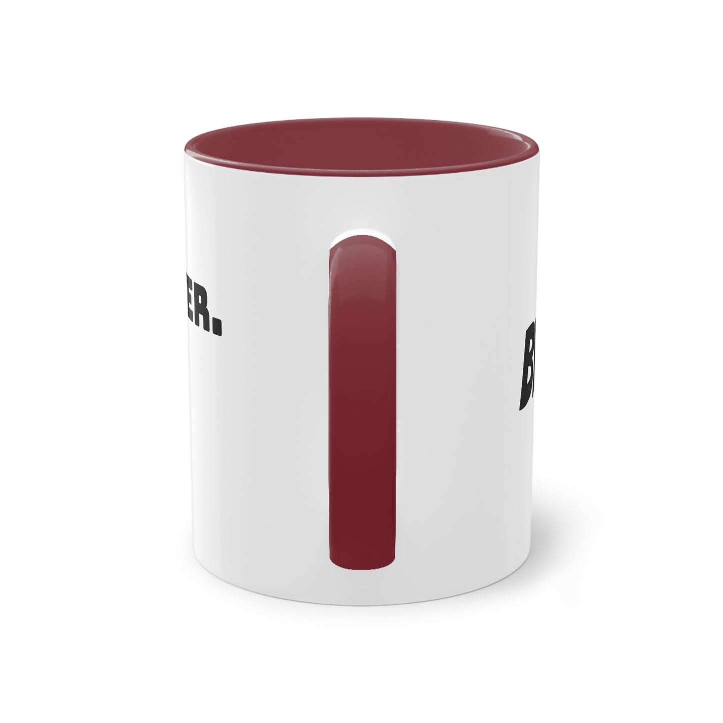 Mug | Coffee Mug | Protector. Guide. Ally. BEST BROTHER EVER | Two-Tone Coffee Mug, 11oz