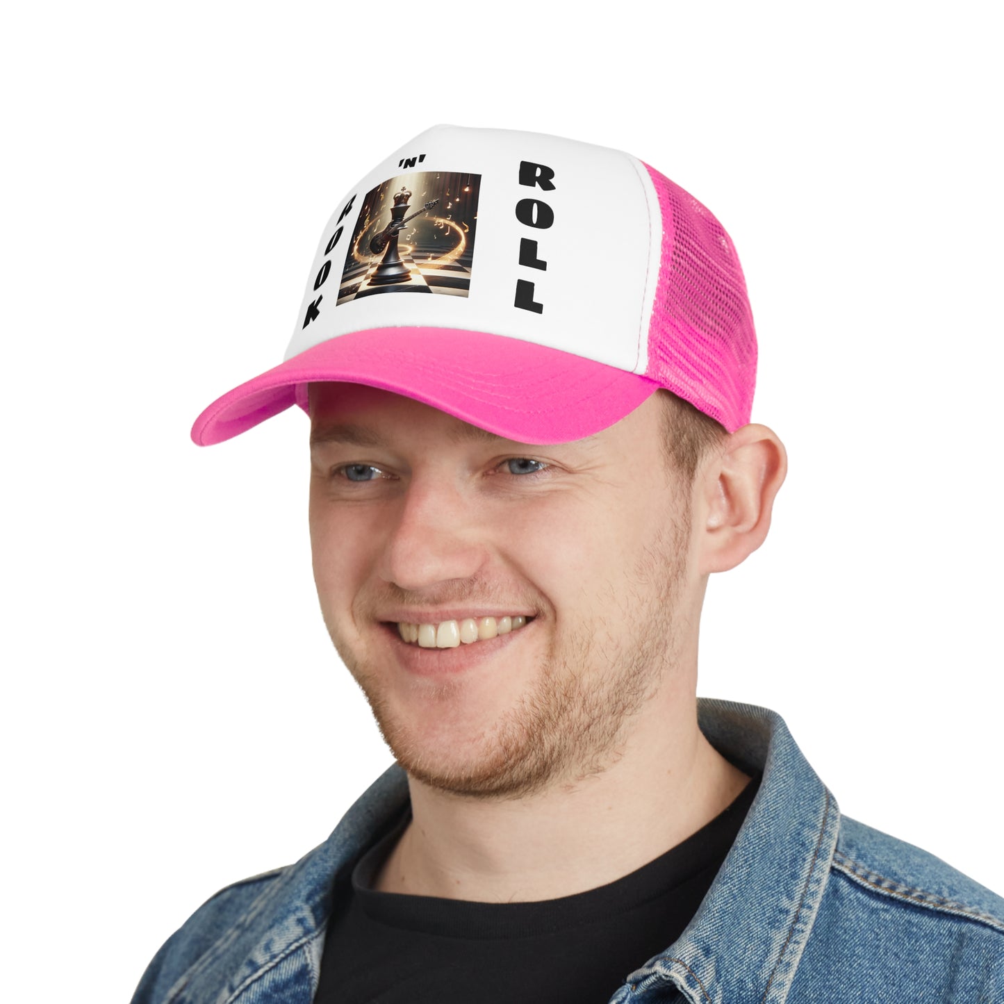Cap | Rook 'n' Roll | Chess themed | Cool & Bold | Mesh Cap