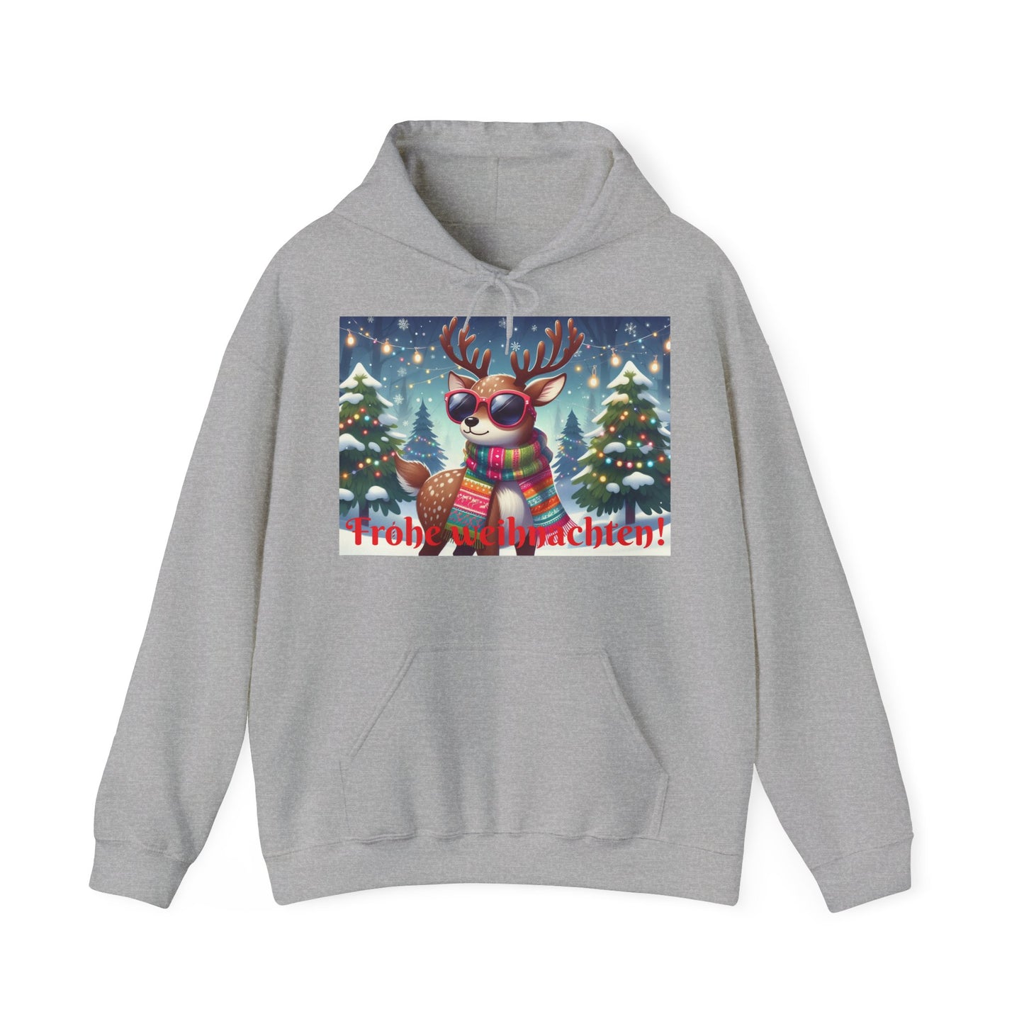 XXXL+ | Women's Hooded Sweatshirt - Frohe Weihnachten!