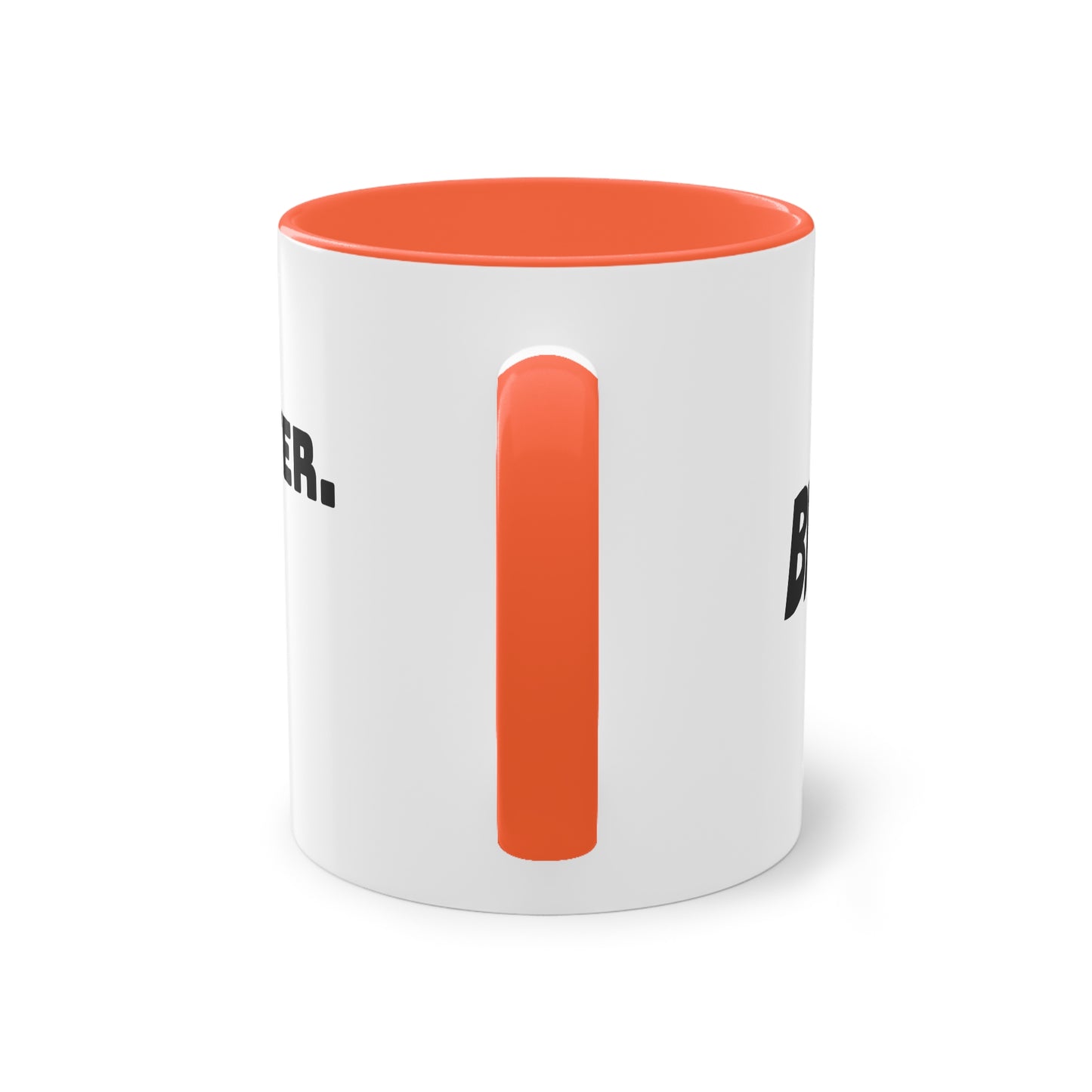 Mug | Coffee Mug | Protector. Guide. Ally. BEST BROTHER EVER | Two-Tone Coffee Mug, 11oz