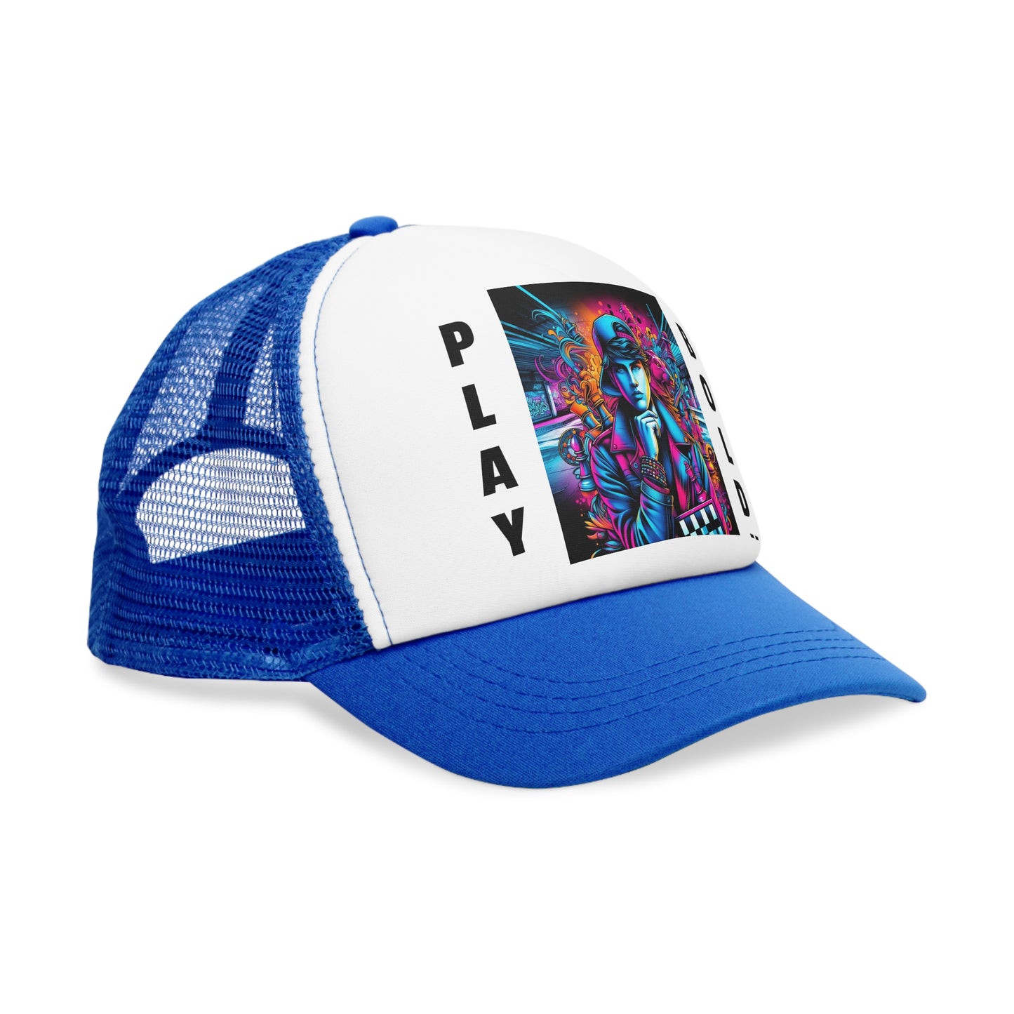 Men's Cap | Boys' Cap | Play Bold | Chess Themed | Cool & Stylish | Mesh Cap