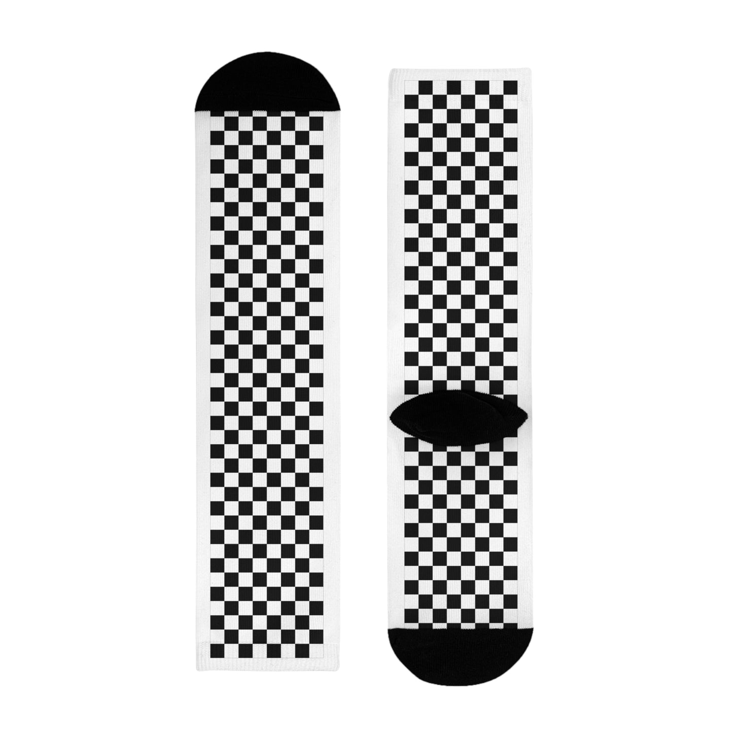 Fun Socks | Chess themed | Cool & Stylish Sublimation Crew Socks (EU)
