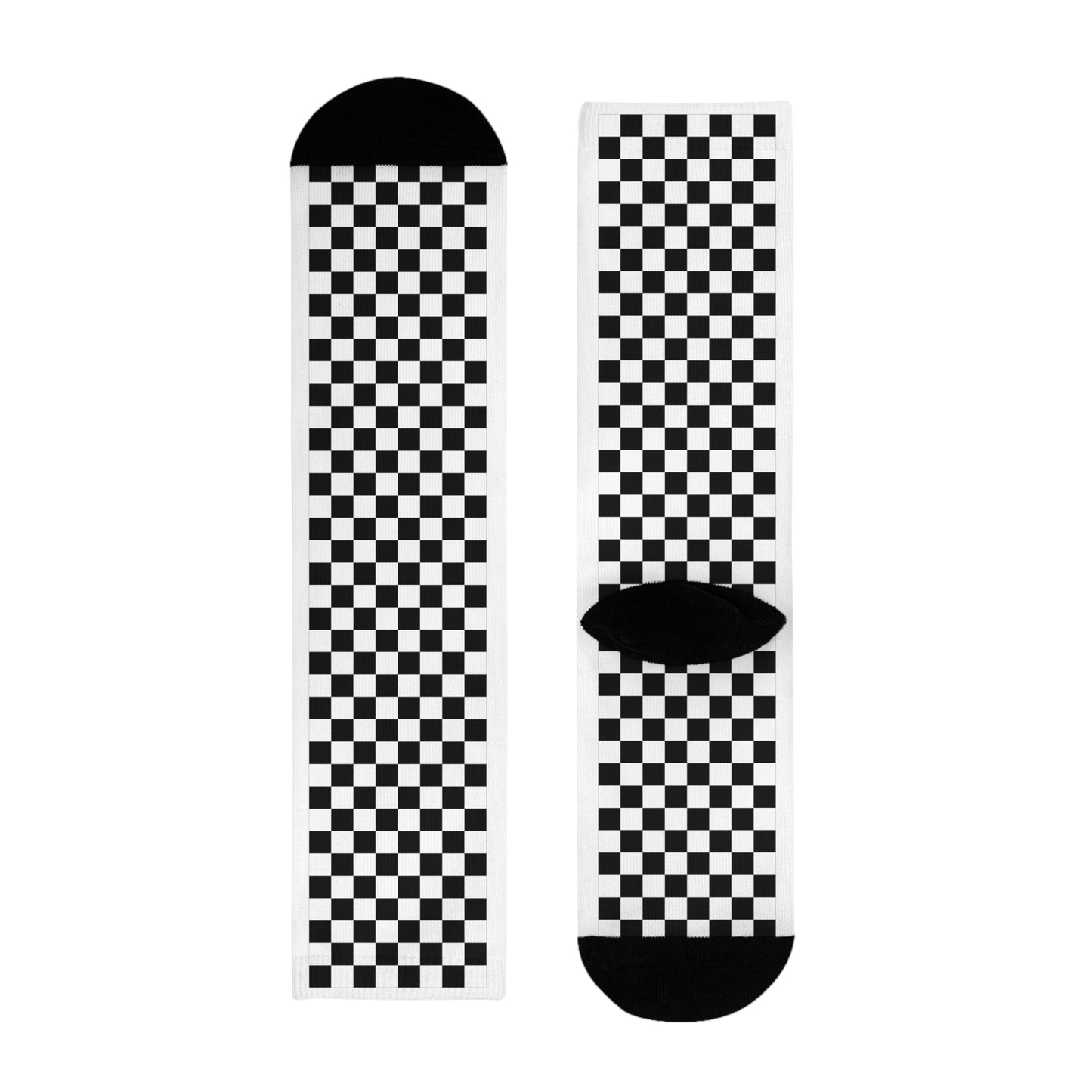 Fun Socks | Chess themed | Cool & Stylish Sublimation Crew Socks (EU)