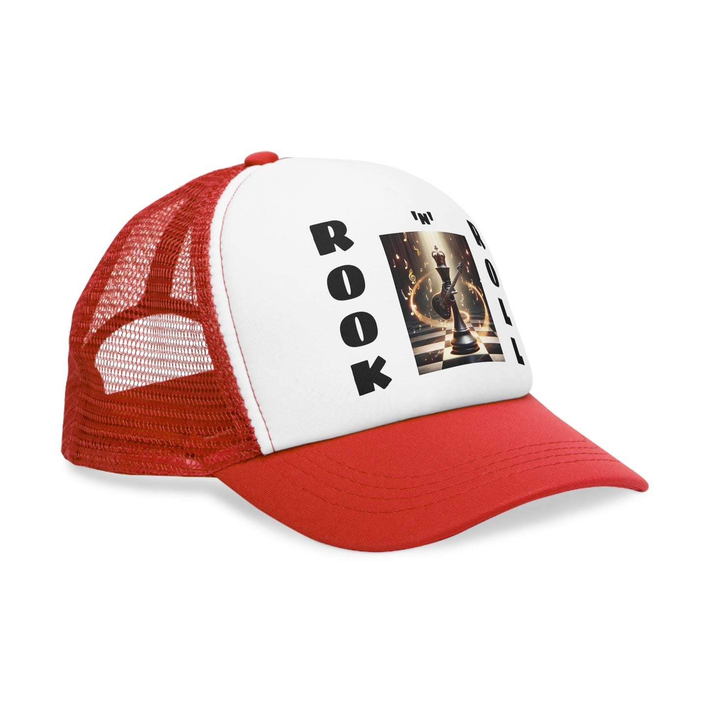 Cap | Rook 'n' Roll | Chess themed | Cool & Bold | Mesh Cap