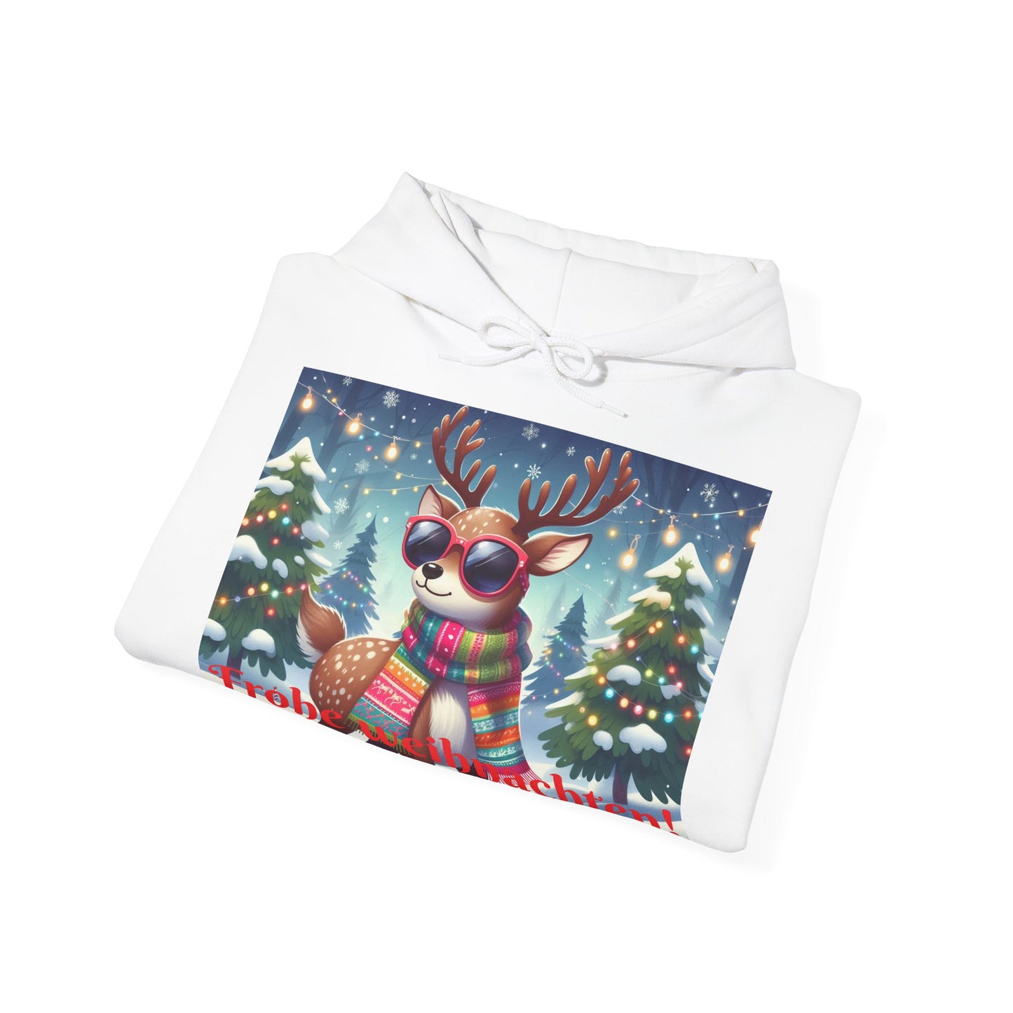 XXXL+ | Women's Hooded Sweatshirt - Frohe Weihnachten!