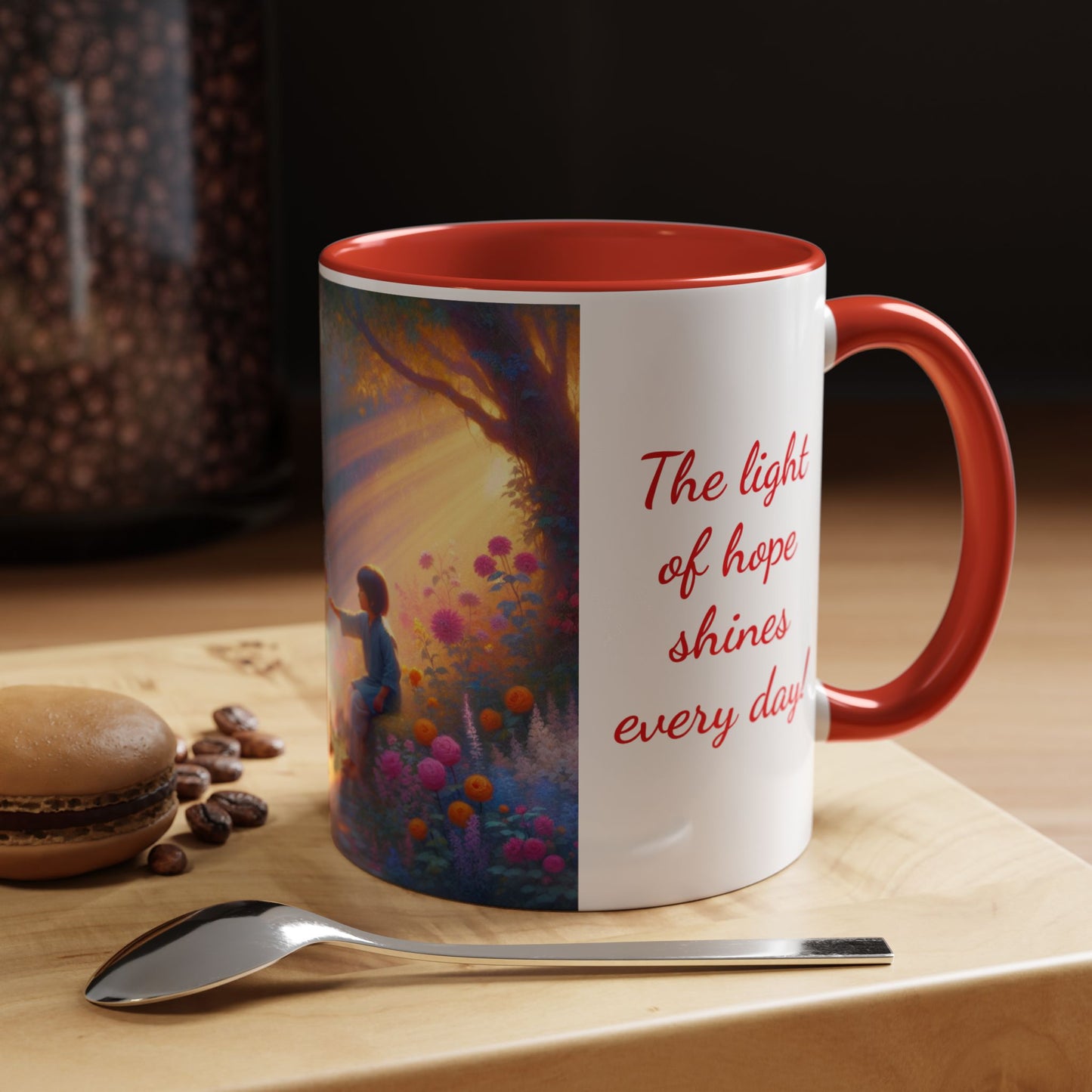 Coffee Mug | Light of Hope | Accent Coffee Mug