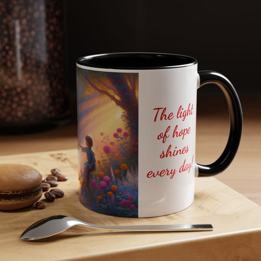 Coffee Mug | Light of Hope | Accent Coffee Mug