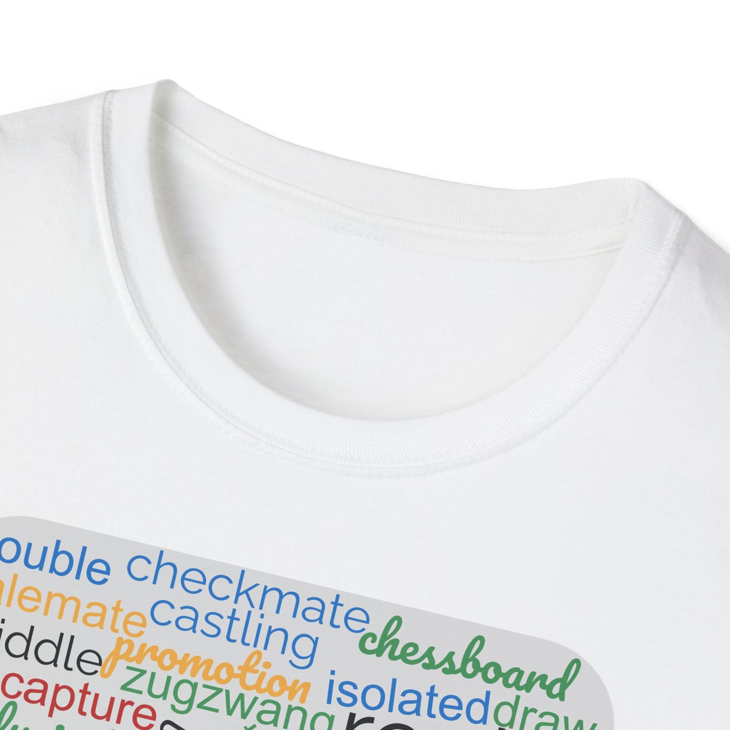 Women's T-Shirt | Quick Reference for Chess Talk | Funny | Chess themed | Women's Softstyle T-Shirt