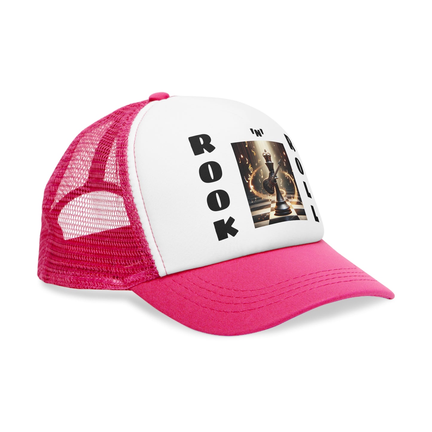 Cap | Rook 'n' Roll | Chess themed | Cool & Bold | Mesh Cap