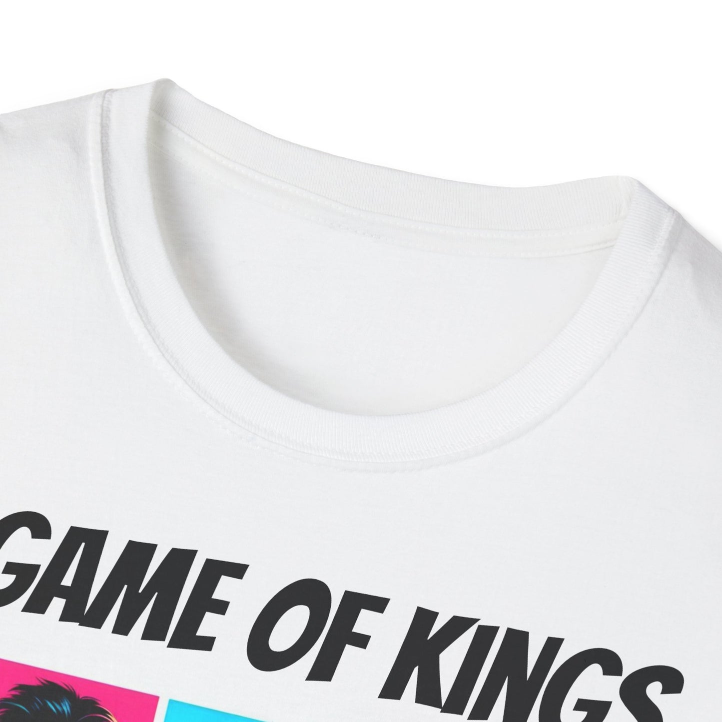 Men's T-Shirt | A Game of Kings. A Game for Kings | Bold & Stylish | Chess Themed | Men's Softstyle T-Shirt