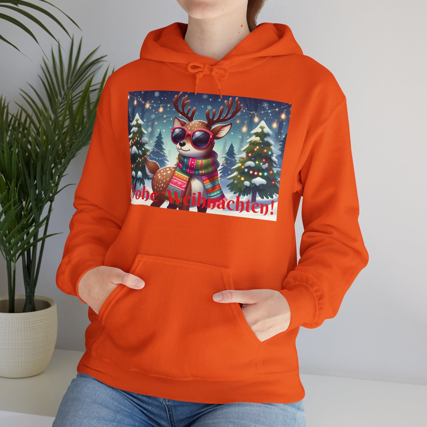 Women's Hooded Sweatshirt - Frohe Weihnachten!