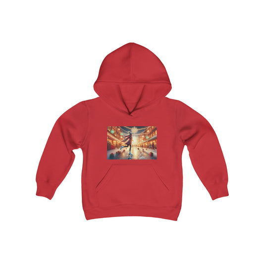 Girls' Hooded Sweatshirt - Ice, Lights, & Holiday Nights!