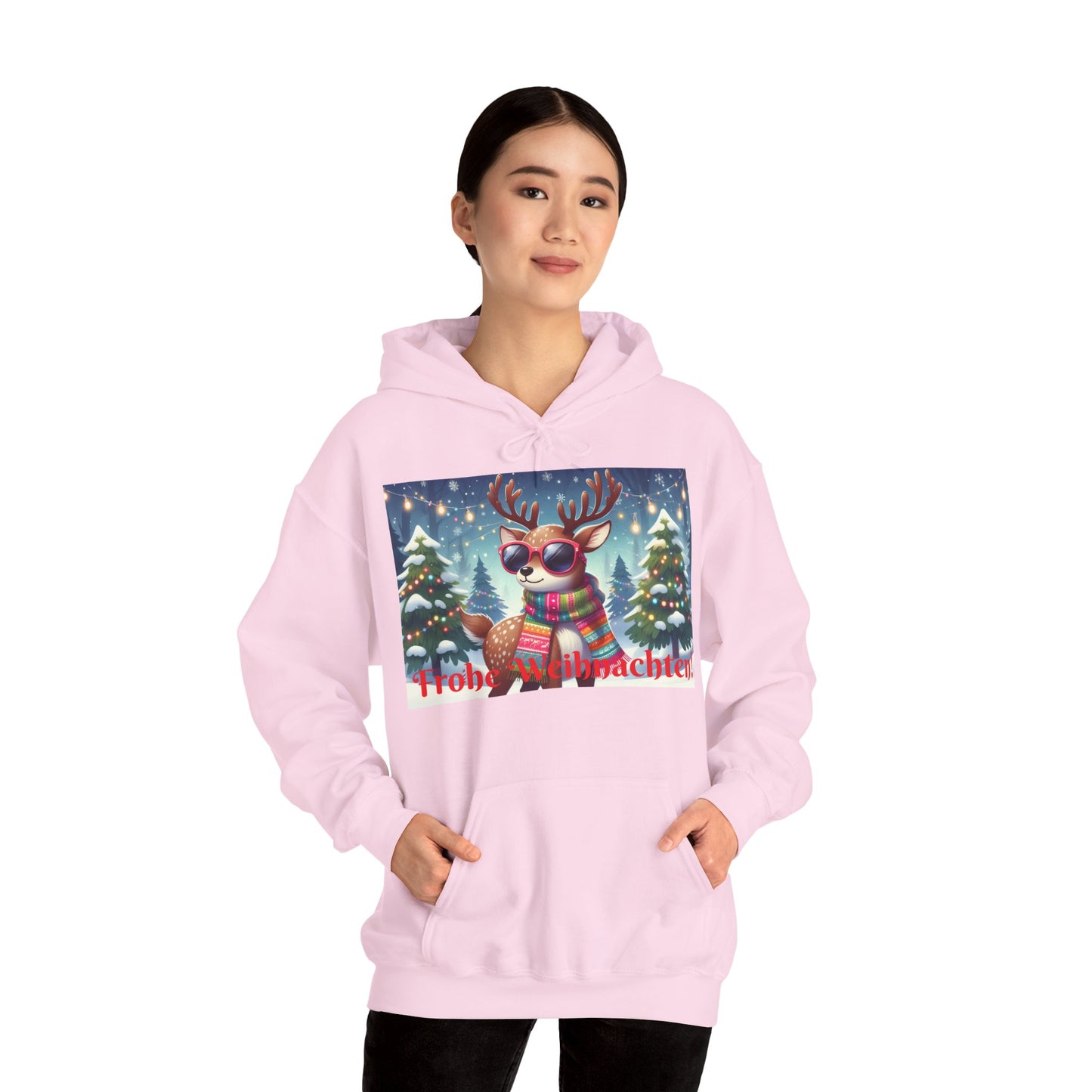 Women's Hooded Sweatshirt - Frohe Weihnachten!