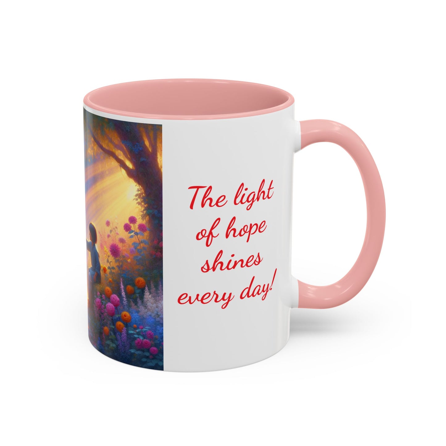 Coffee Mug | Light of Hope | Accent Coffee Mug