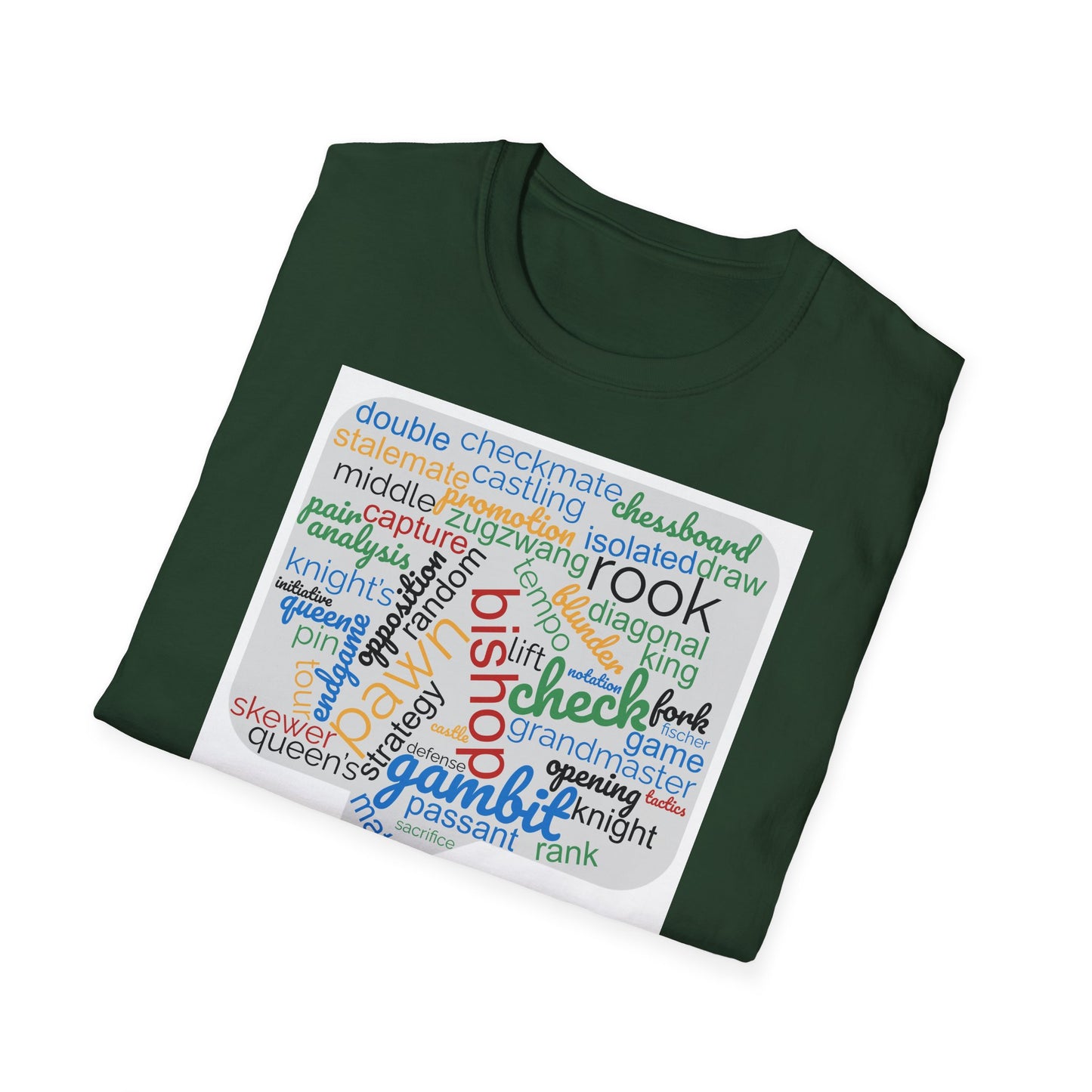 Women's T-Shirt | Quick Reference for Chess Talk | Funny | Chess themed | Women's Softstyle T-Shirt