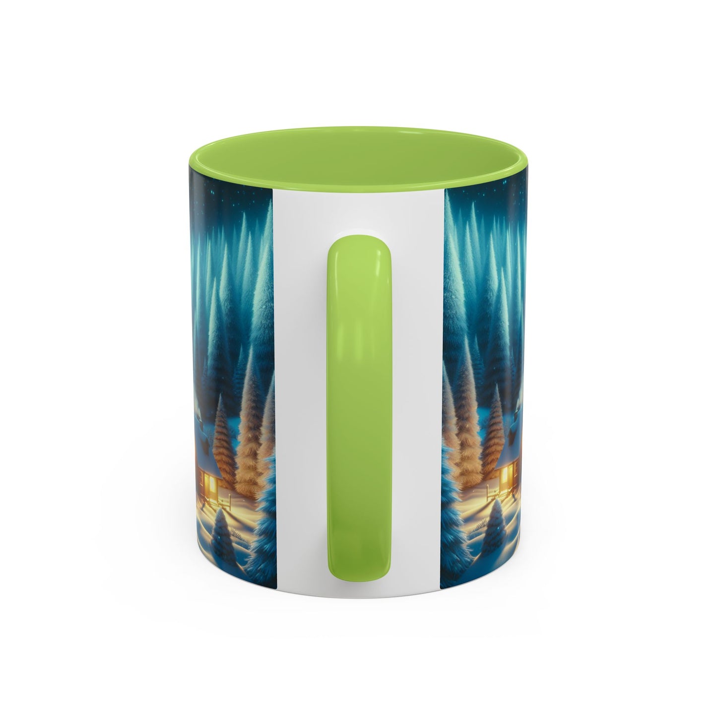 Coffee Mug Snowy Forest Scene