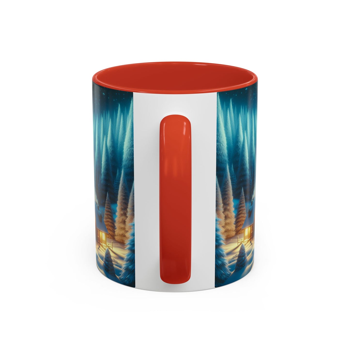 Coffee Mug Snowy Forest Scene