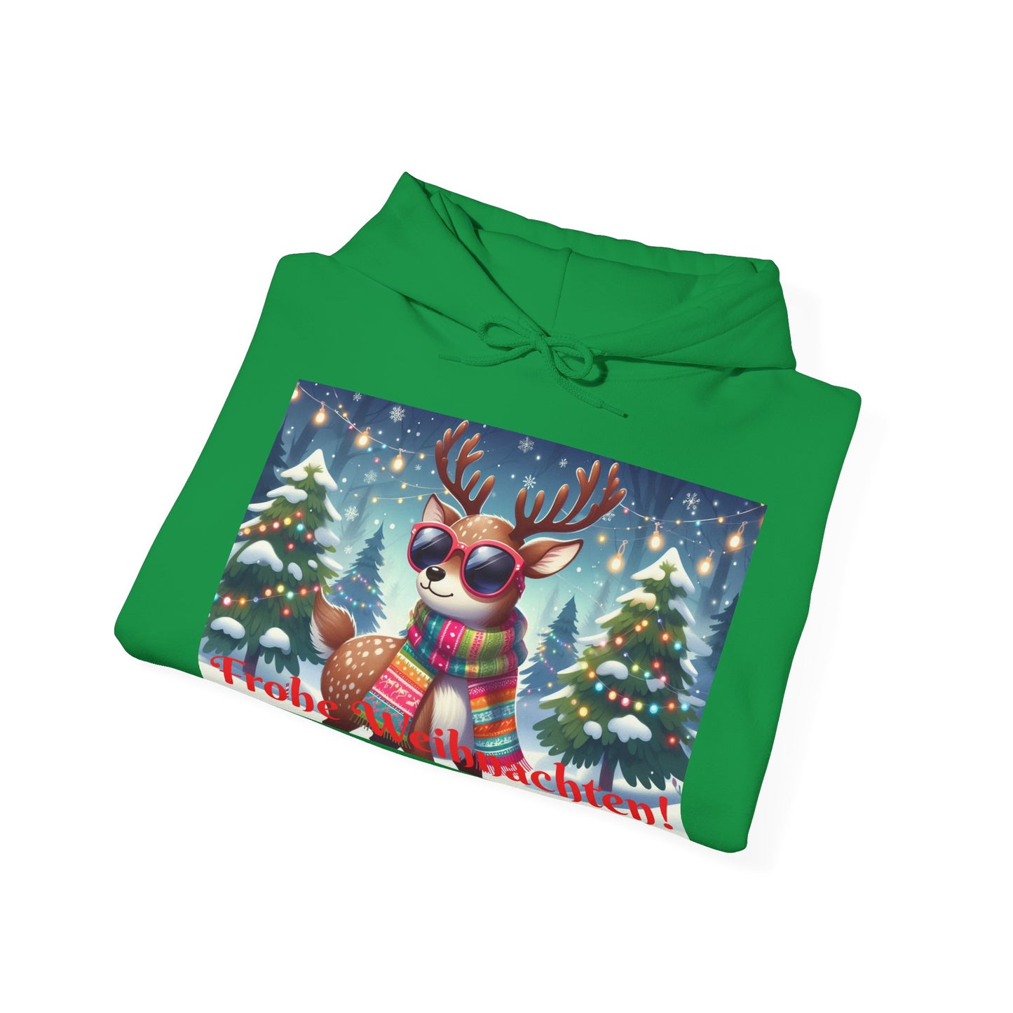 Women's Hooded Sweatshirt - Frohe Weihnachten!
