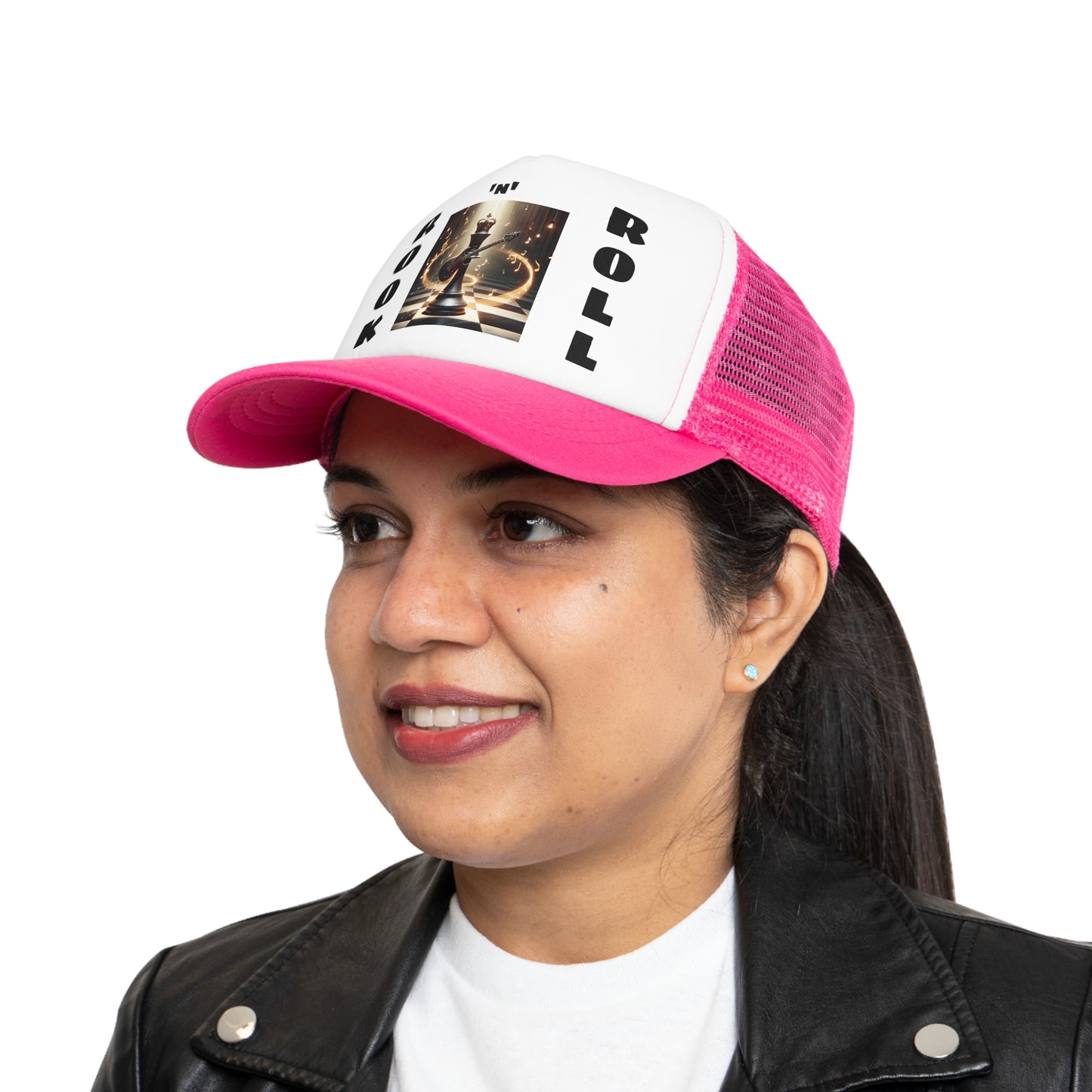 Cap | Rook 'n' Roll | Chess themed | Cool & Bold | Mesh Cap