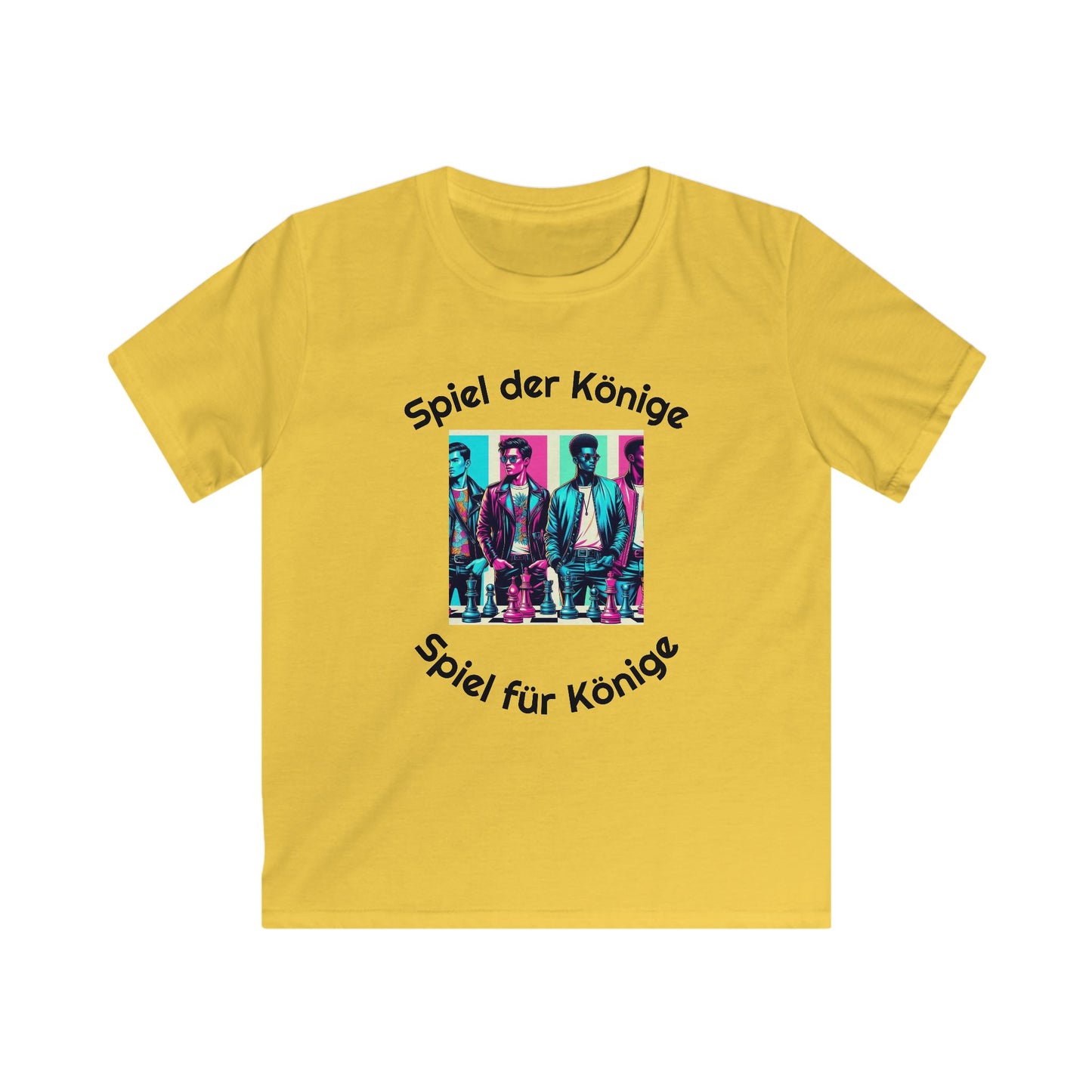 Kids Chess T-shirt - Spiel der Könige, Spiel für Könige
