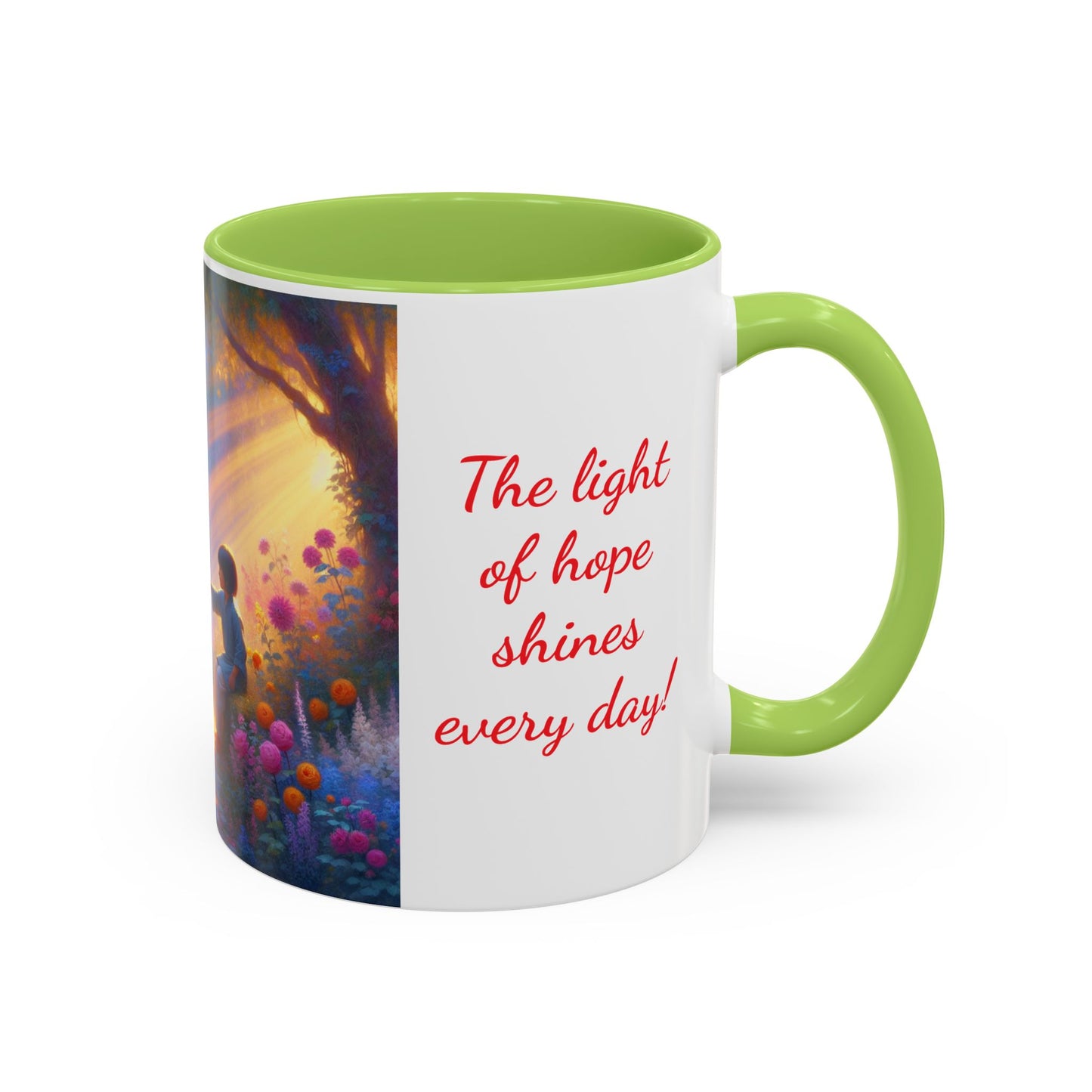 Coffee Mug | Light of Hope | Accent Coffee Mug