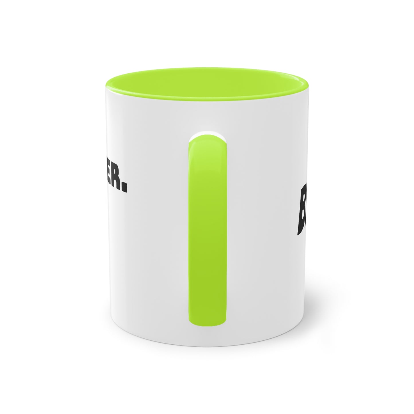 Mug | Coffee Mug  | Protector. Guide. Ally. BEST BROTHER EVER |  Two-Tone Coffee Mug, 11oz