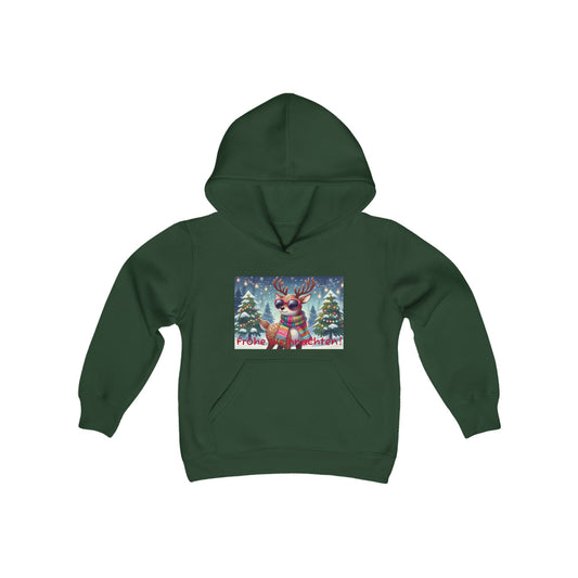 Boys' Hooded Sweatshirt - Frohe Weihnachten!