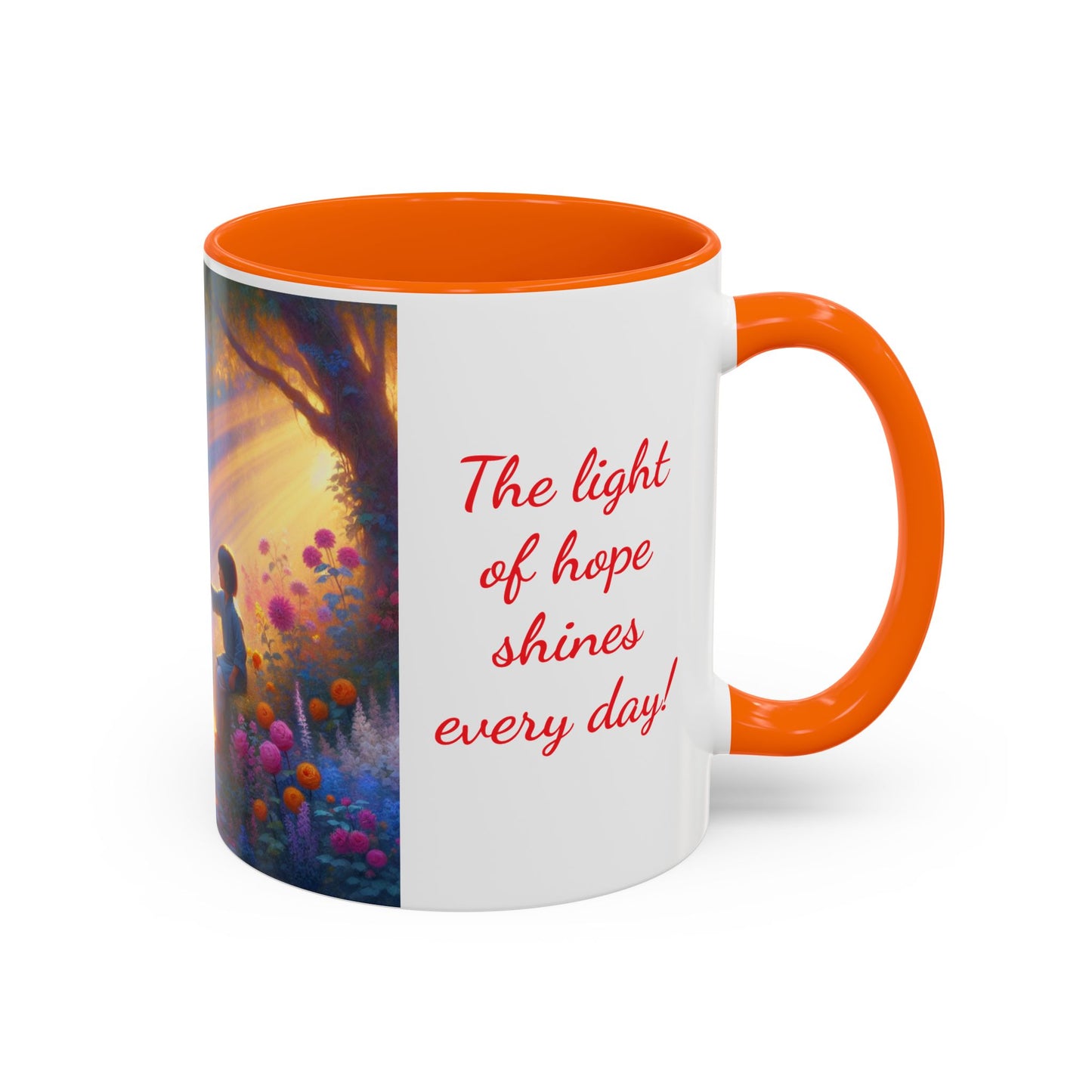 Coffee Mug | Light of Hope | Accent Coffee Mug
