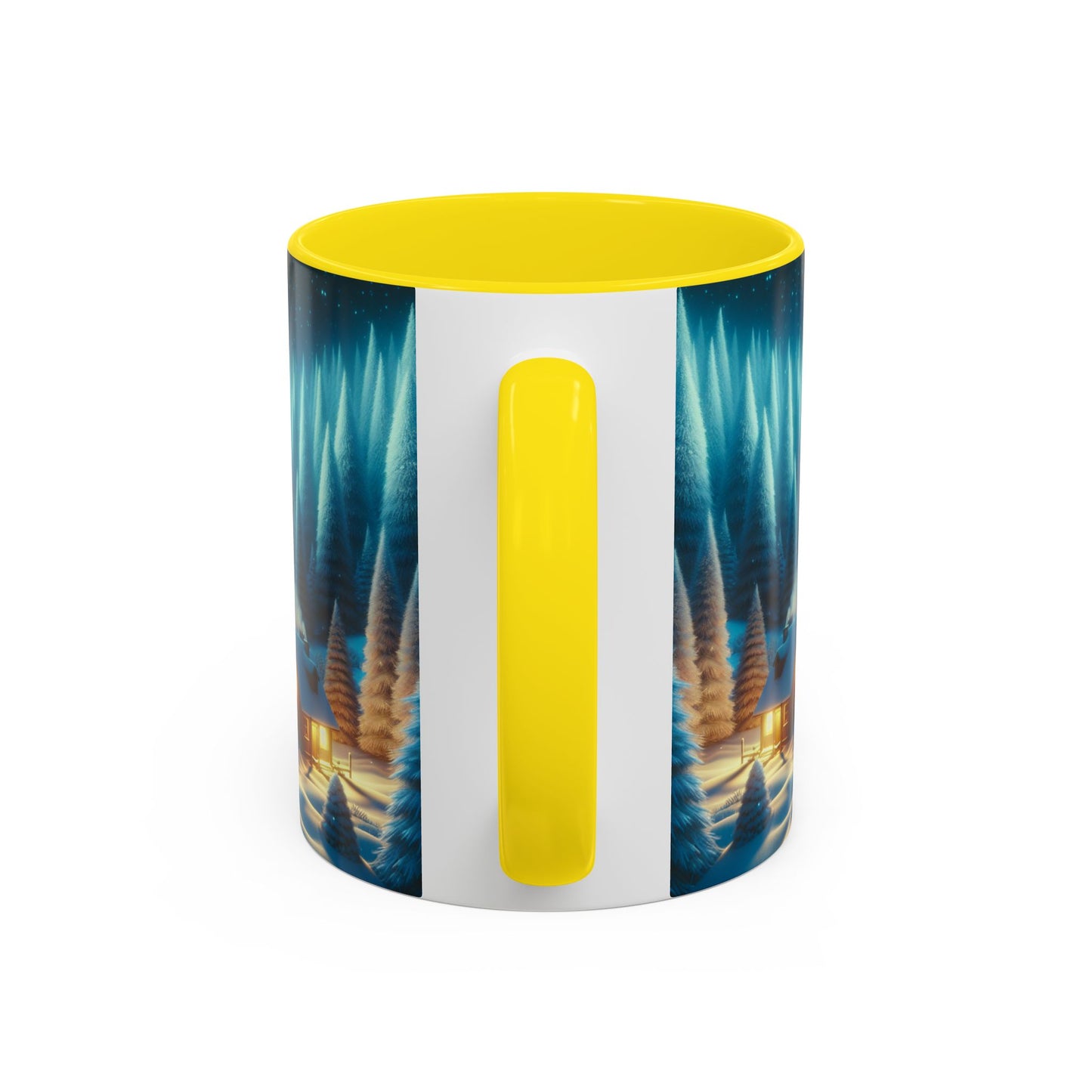 Coffee Mug Snowy Forest Scene