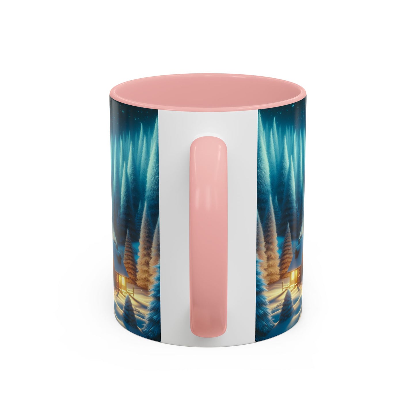 Coffee Mug Snowy Forest Scene