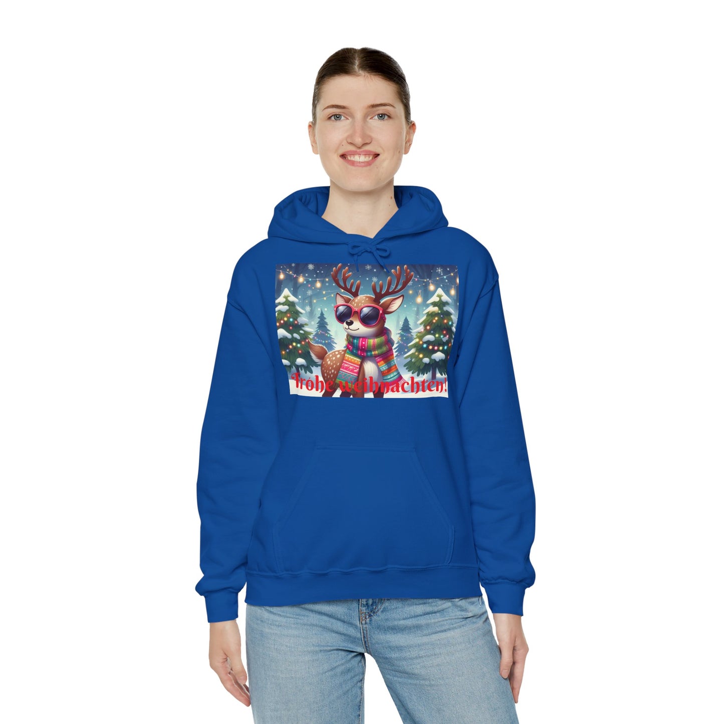 XXXL+ | Women's Hooded Sweatshirt - Frohe Weihnachten!