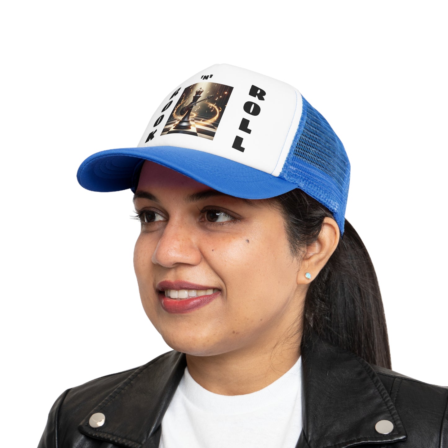 Cap | Rook 'n' Roll | Chess themed | Cool & Bold | Mesh Cap