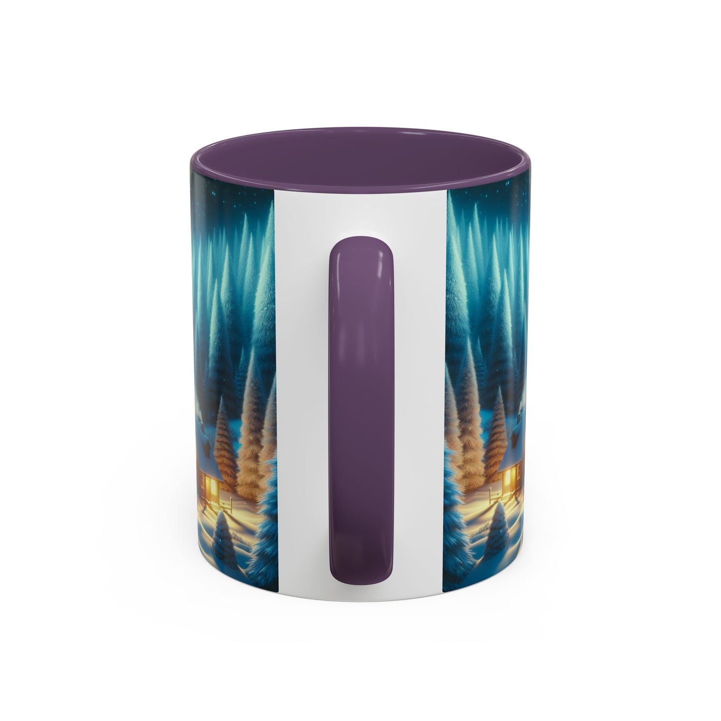 Coffee Mug Snowy Forest Scene