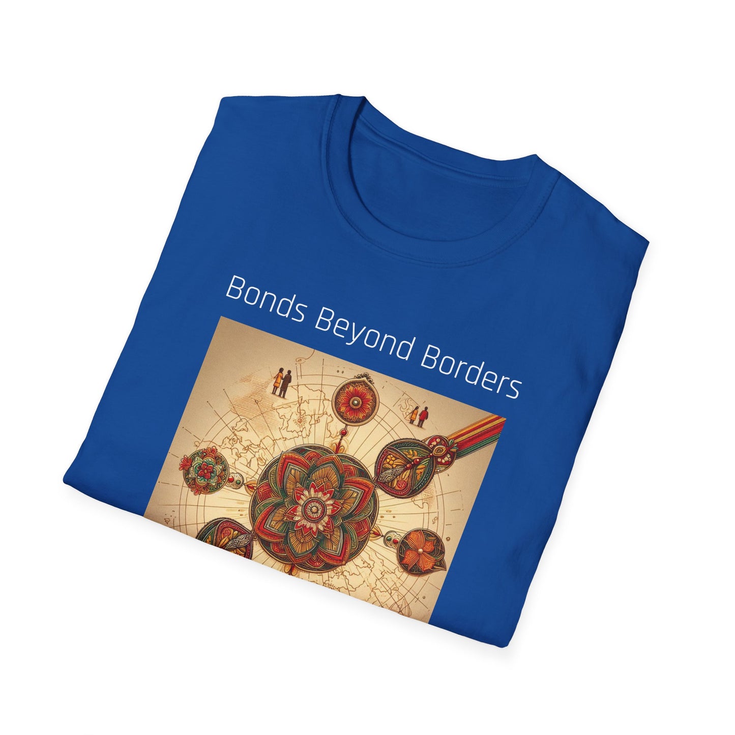 Rakhi Men's T-Shirt | Bonds Beyond Borders | Celebrating Rakhi in Germany | Men's Softstyle T-Shirt