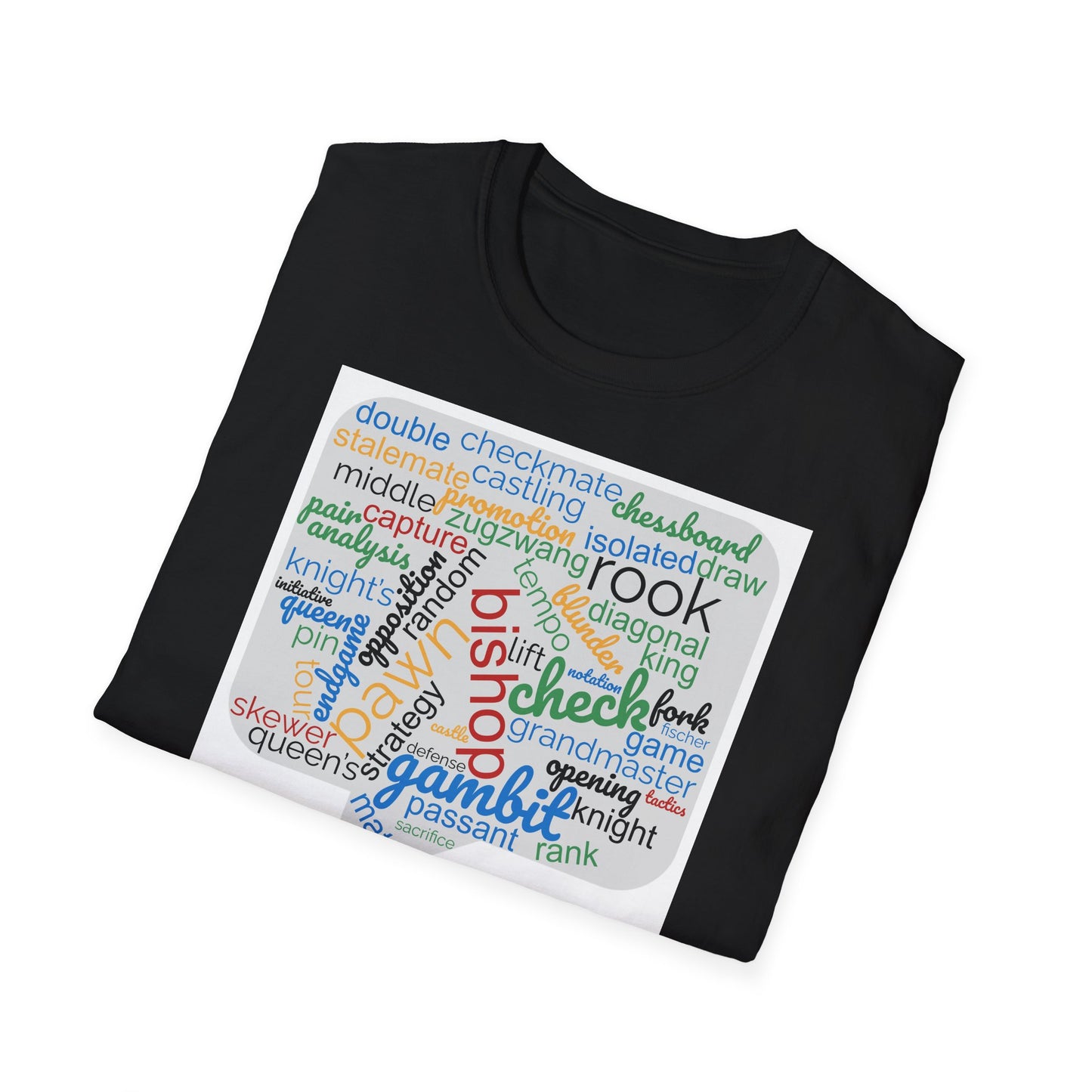 Women's T-Shirt | Quick Reference for Chess Talk | Funny | Chess themed | Women's Softstyle T-Shirt