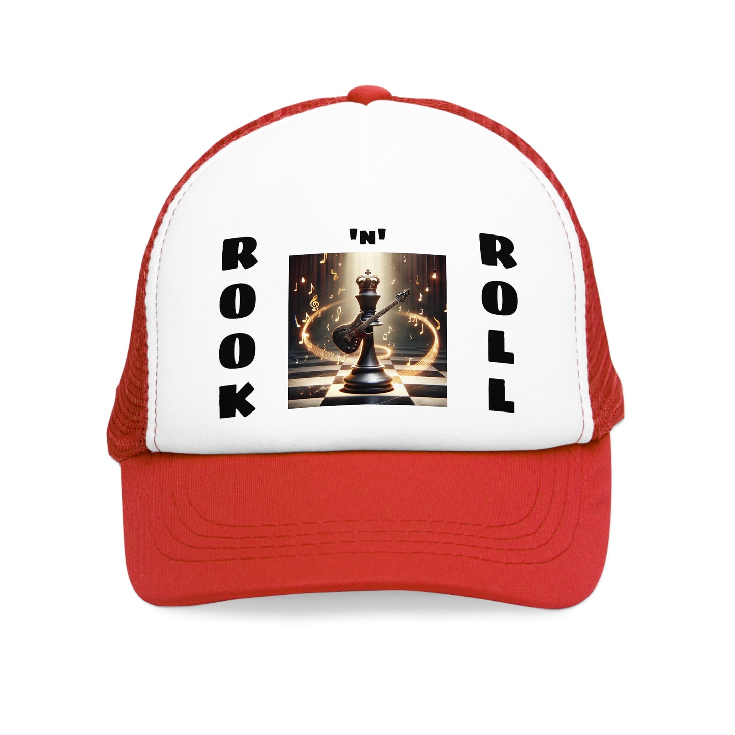 Cap | Rook 'n' Roll | Chess themed | Cool & Bold | Mesh Cap